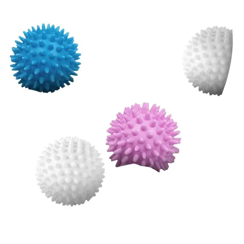 10Pcs Reusable Silicone Laundry Balls With Spiky Design Convenient Anti Tangling For Home Washing Machine Use