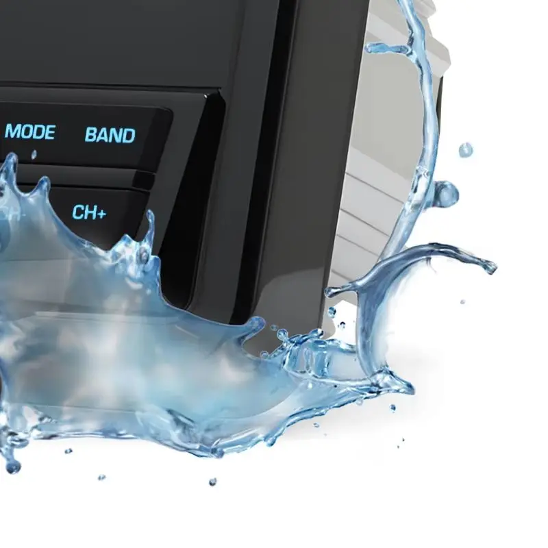 

Радиосистема с квадратной лодочкой, медиаплеер, морское радио/динамик/антенна FM AM, водонепроницаемая Bluetooth-радио MP3 для RV ATV UTV SPA RZR