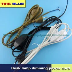 Desk lamp power cord Desk lamp dimmer switch cord Aroma lamp switch cord Fine-tuning switch European plug 1.8m 200-240V 60W