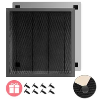 Mesa de trabajo láser de panal para máquina cortadora de CO2/grabador láser TTS-55 TS2 tablero de panal 400x400mm pieza de equipo láser