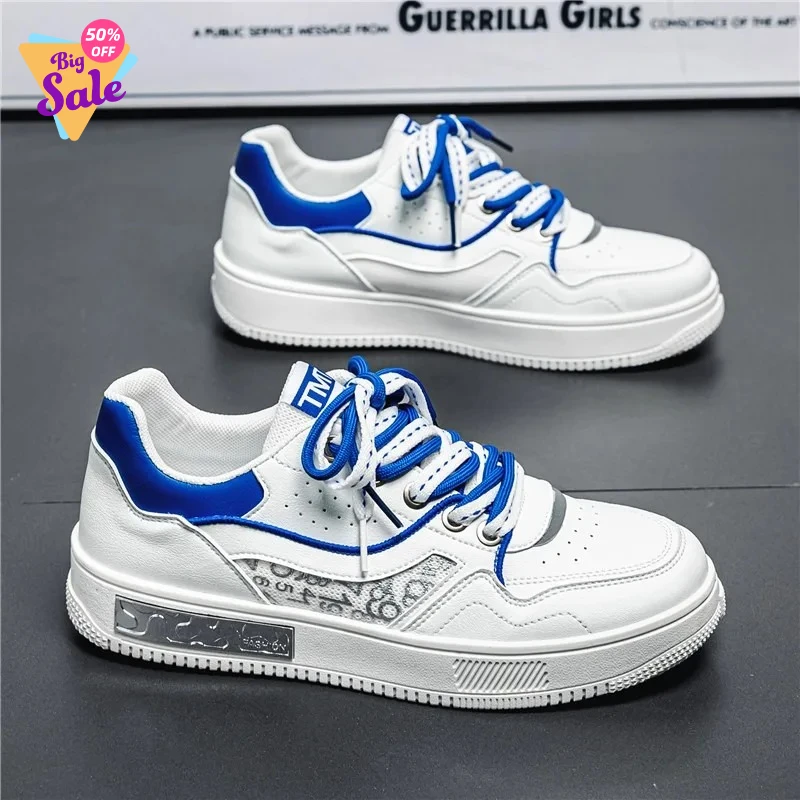 

Новые модные мужские кеды 2026 года, удобные нескользящие повседневные кроссовки на шнуровке для активного отдыха