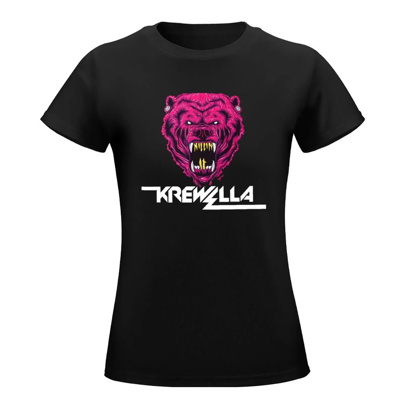 KReWELLA T-Shirt korean fashion oversized plus sizes summer clothes for Women