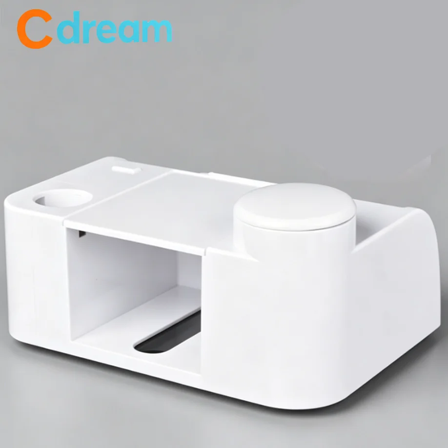 Baki Organizer Multifungsi Unit Gigi 3 in 1 Kotak Penyimpanan untuk Handpiece Gigi, Tisu, Gelas, Ponsel, Perlengkapan Klinik