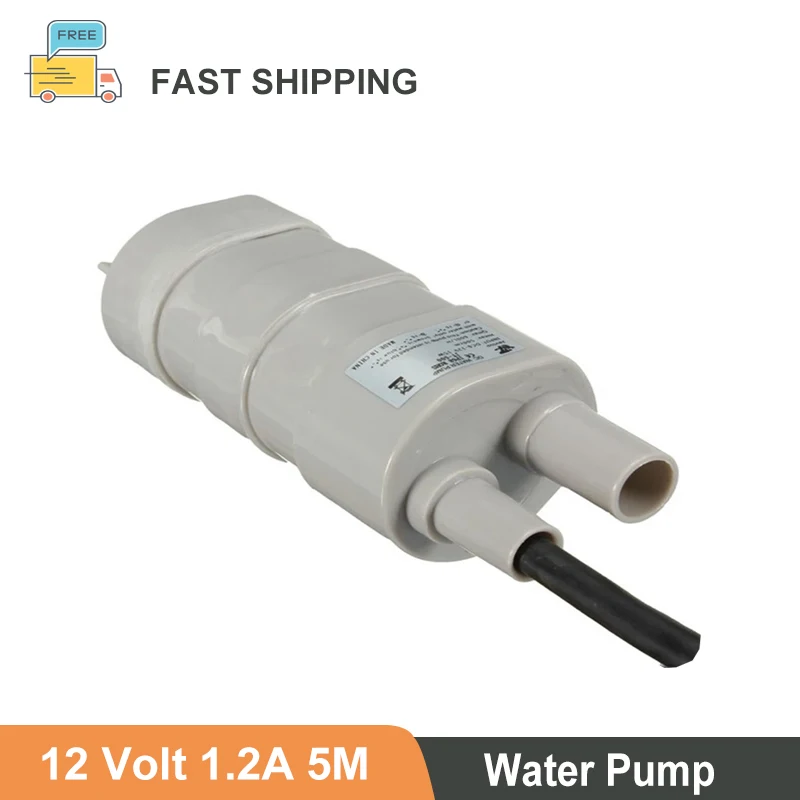 PowMr Micro Submersible Motor Water Pump 12 Volt 1.2A 5M 14L/Min 600L/H For Solar Aquarium JT-500 насос Drop Shipping