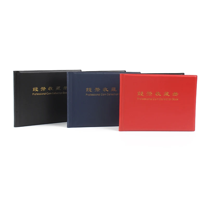 240 Pockets Delicate Album For Coins Collection Book Home Decoration Album Commemorative Coin Location Book Scrapbook