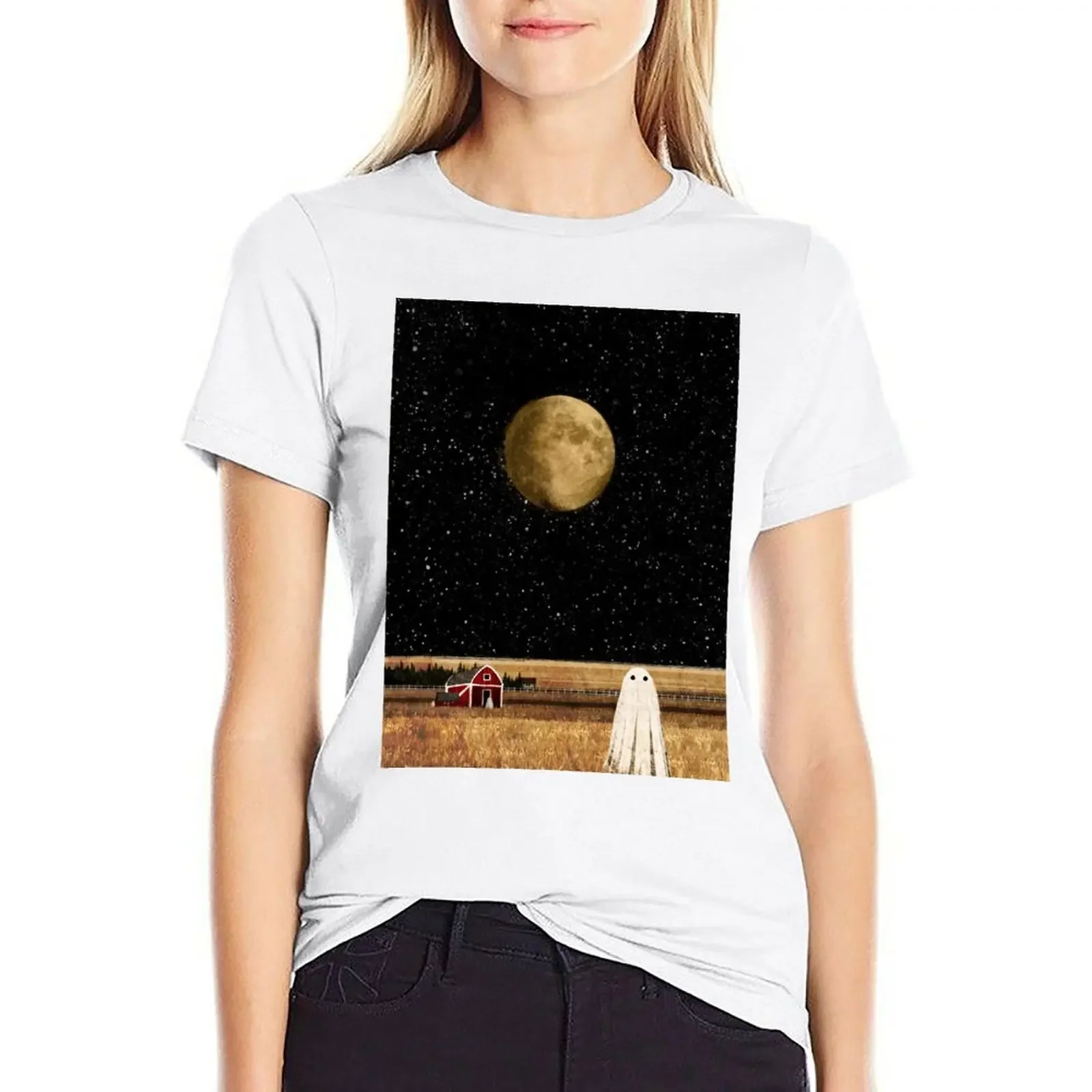 

Harvest Moon T-shirt shirts graphic tees lady clothes Female clothing graphic t-shirts for Women