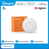 SONOFF SNZB-01P Zigbee Wireless Switch Button Smart Scene Switch Two Way Smart Home Control For EWeLink APP Alexa Smartthings