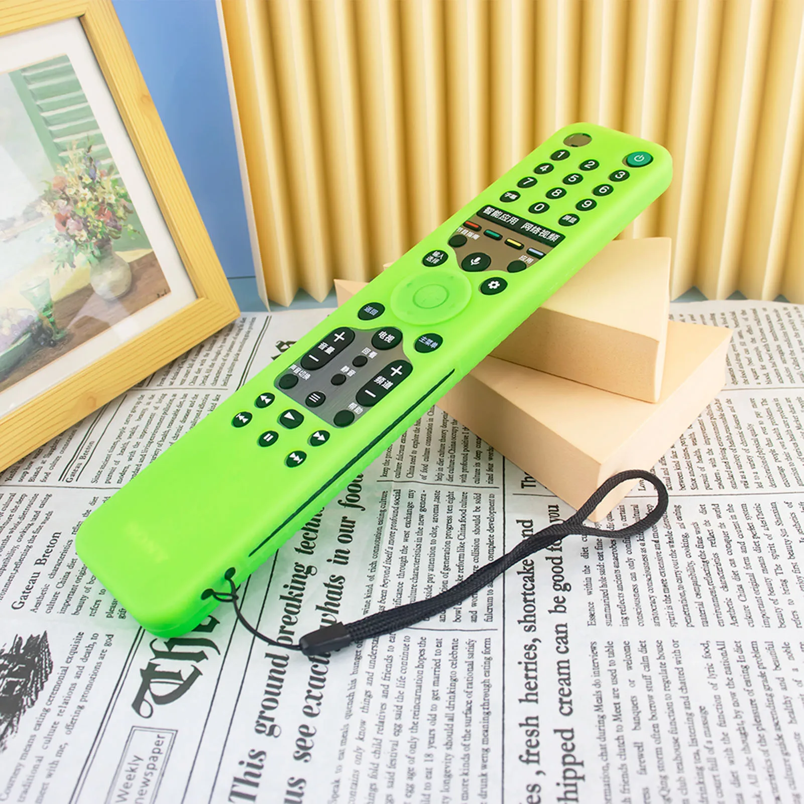 Remote Control Silicone Case for RMF TX600C/P/U/E 500U/E All-Inclusive Glowing Voice Remote Sleeve With Non-Slip Texture