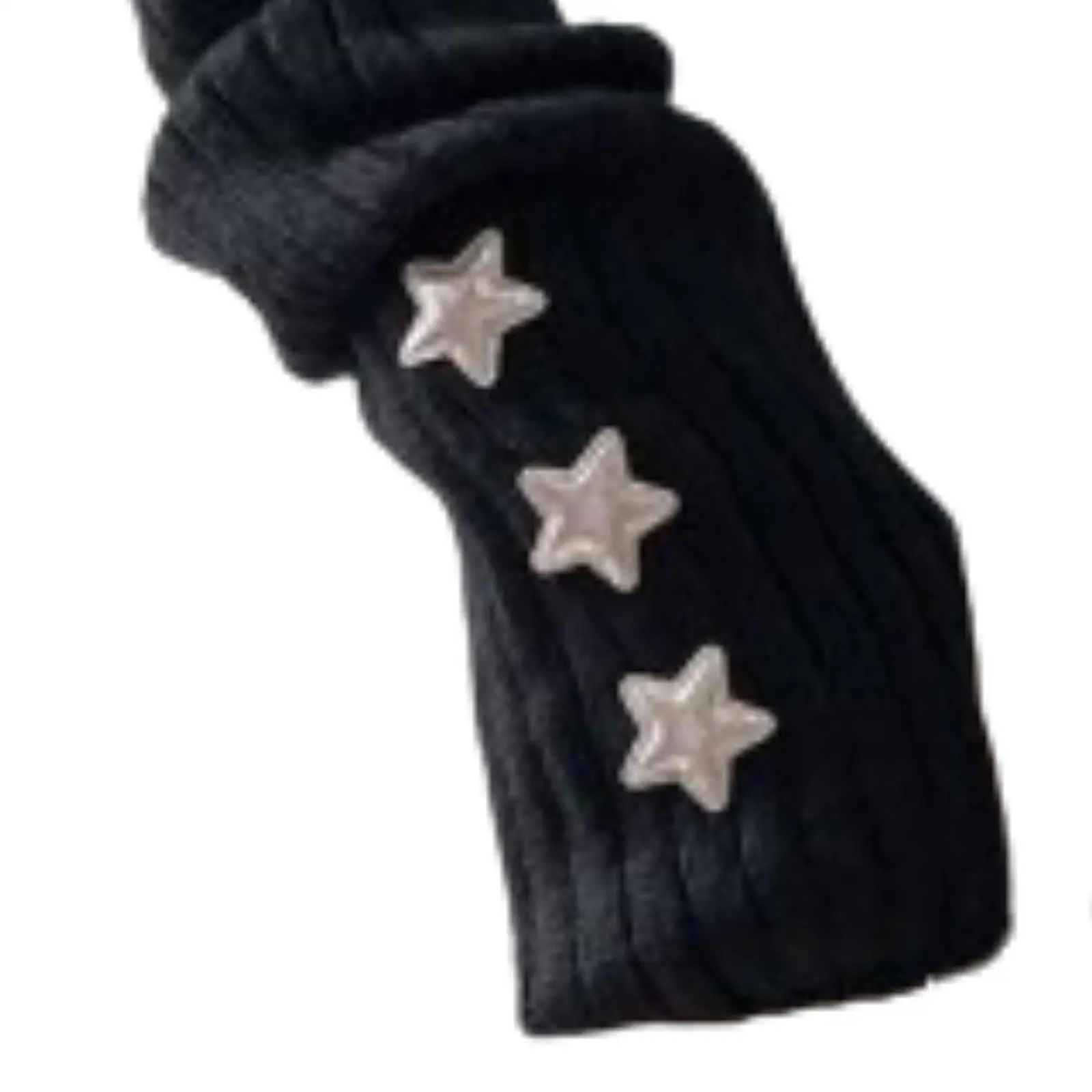 Hasser Cameri, knit arm sleeves, knitted winter gloves, long gloves without