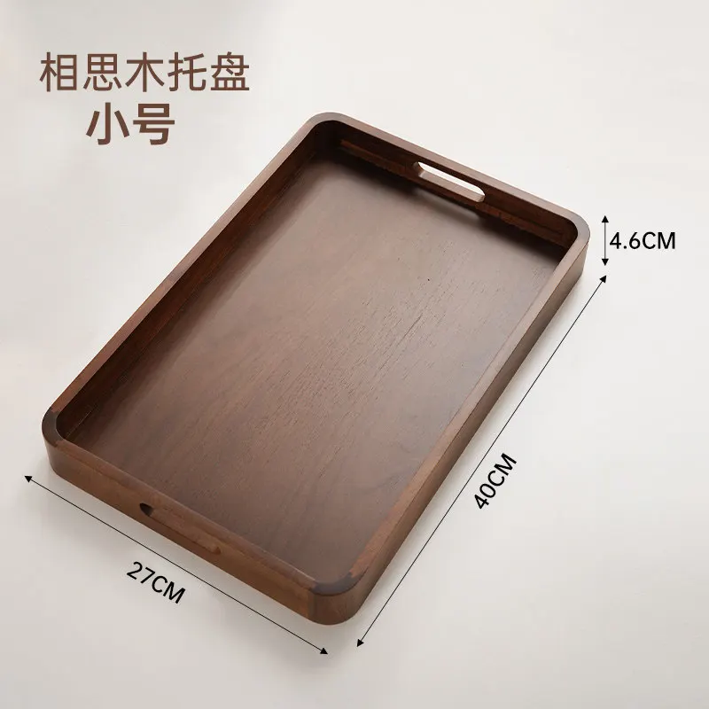 Modern Tea Tray Giant Original Designer Vintage Accessories Tea Tray Gongfu Supplies On Table bandejas de madera Tea Supplies 6