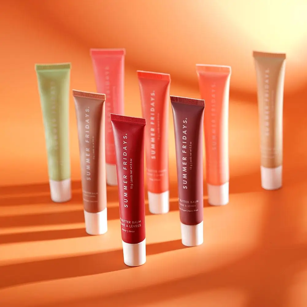 NEW Summer Color Lip Balm Fridays Gloss Lipstick Moisturizing Smooth Long Lasting Lipstick Cosmetic Daily Lip Care