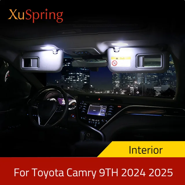 Samochodowa lampa lusterka kosmetycznego zamontowana lampa LED 2 szt. Do Toyota Camry 9TH 2024 2025 Akcesoria