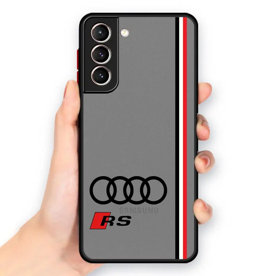 A-Audi RS LOGO Phone case for Samsung Galaxy 20 Ultra Note 10 Plus Lite 9 8 A21 A16 A05 A06 A30 A50 A52 A70 s A31 A51 A71 5G 4G