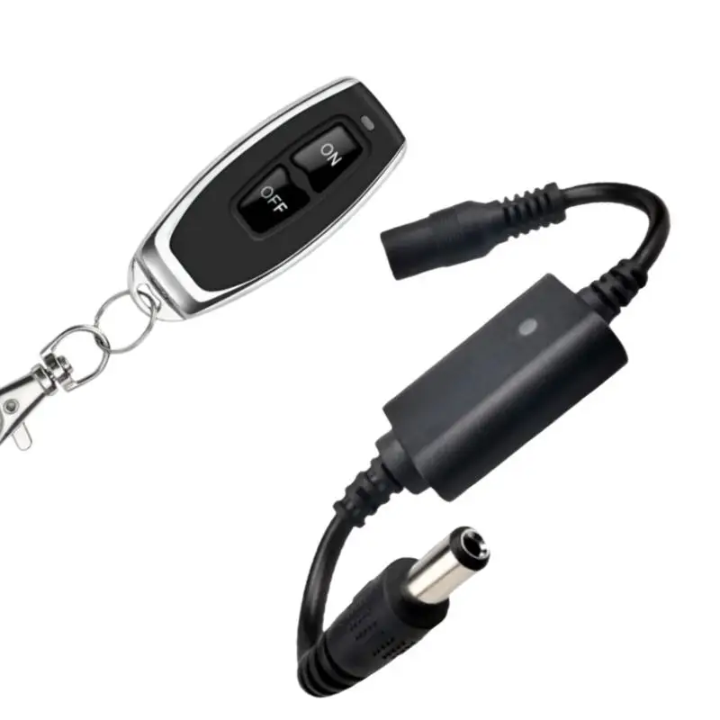 1 Set DC 5V USB Wireless RF Remote Control Switch Driver Power ON OFF For LED Light Strip Reading Lamp Light Fan Toggle Model