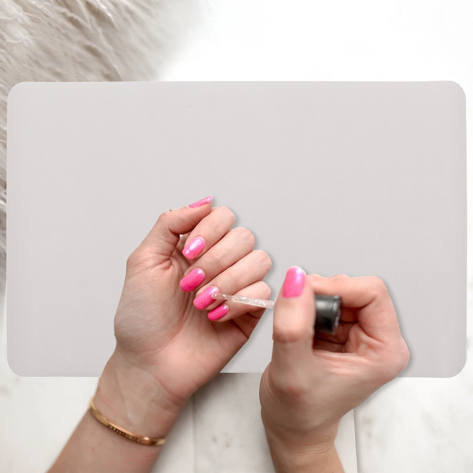 

Desk Pad Protector Thick Mouse Cushion Nail Mat for Table Professional Practical Gift for Office and Home