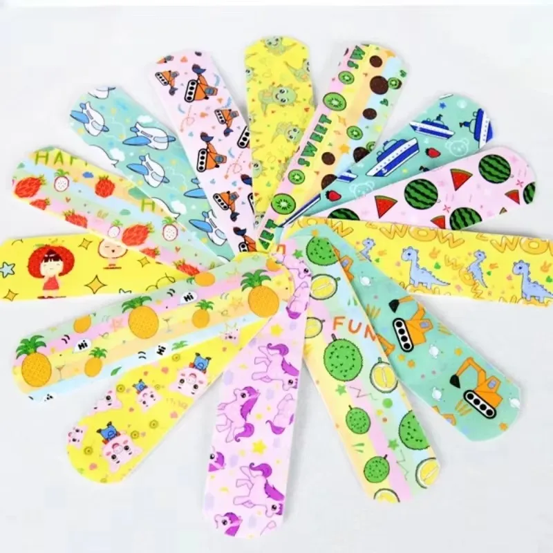 60/240/480pcs Cartoon Animal Pattern Waterproof Hemostatic Children'S Adhesive Tape, Wound Sticker, Children'S Plaster