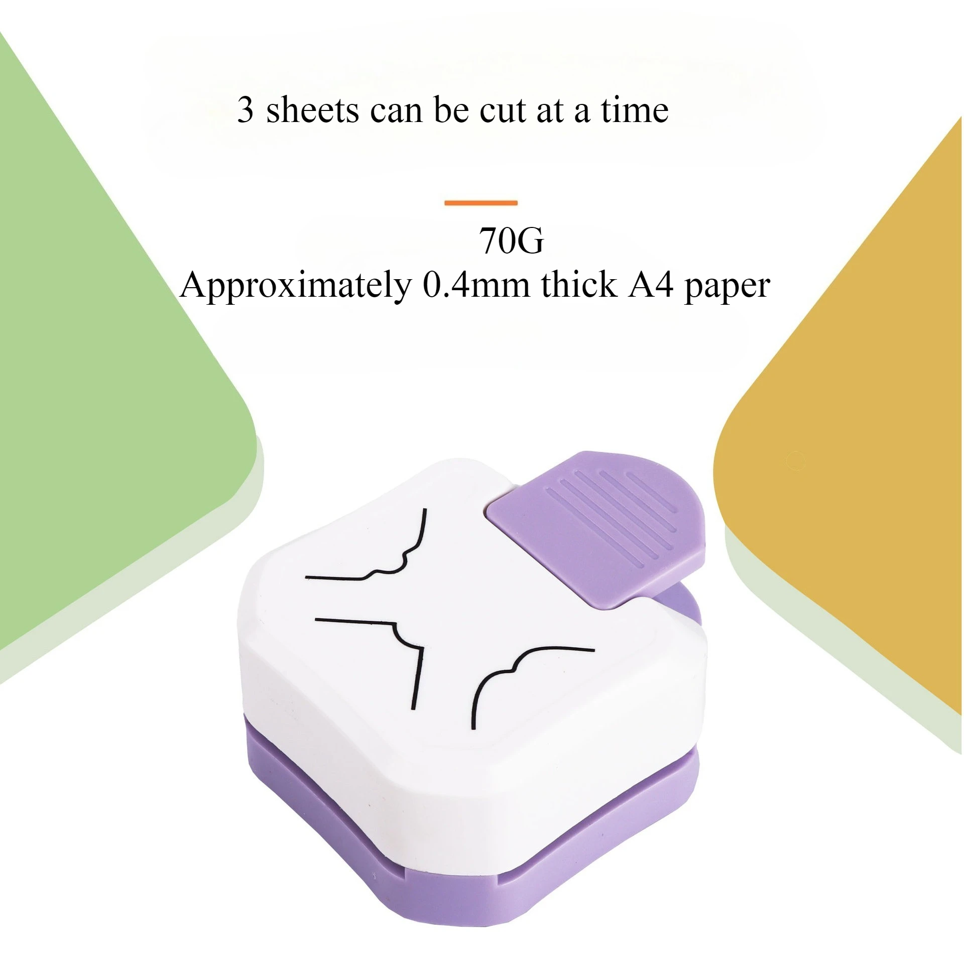 3-in-1 Corner Rounder Chamfering Tool Multi Angle Paper Cutter Photo Corner Trimming Cutting Machine Manual Embossing Machine