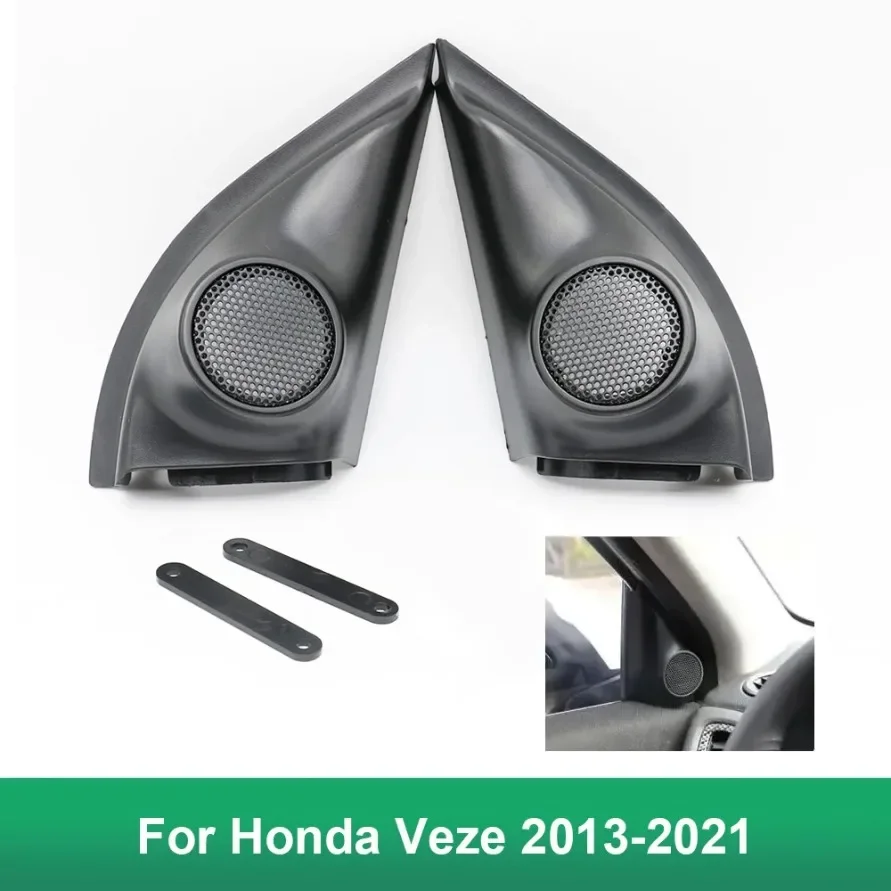 

2PCS Car Audio Frame For Honda Veze 2013-2021 Car Tweeter Refitting Audio Door Angle Gum Speaker Cover Boxes Mounts