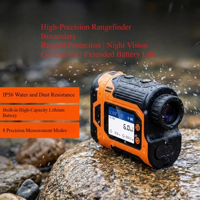 Laser rangefinder telescope high-precision measurement infrared electronic ruler outdoor golf outdoor