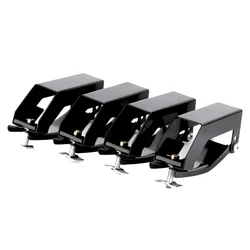 Universal 4pcs Car Luggage Rack Rail Fixed Buckle Durable Cross Bar End Install Mount Clip Link Auto Storage Fixed Accessories
