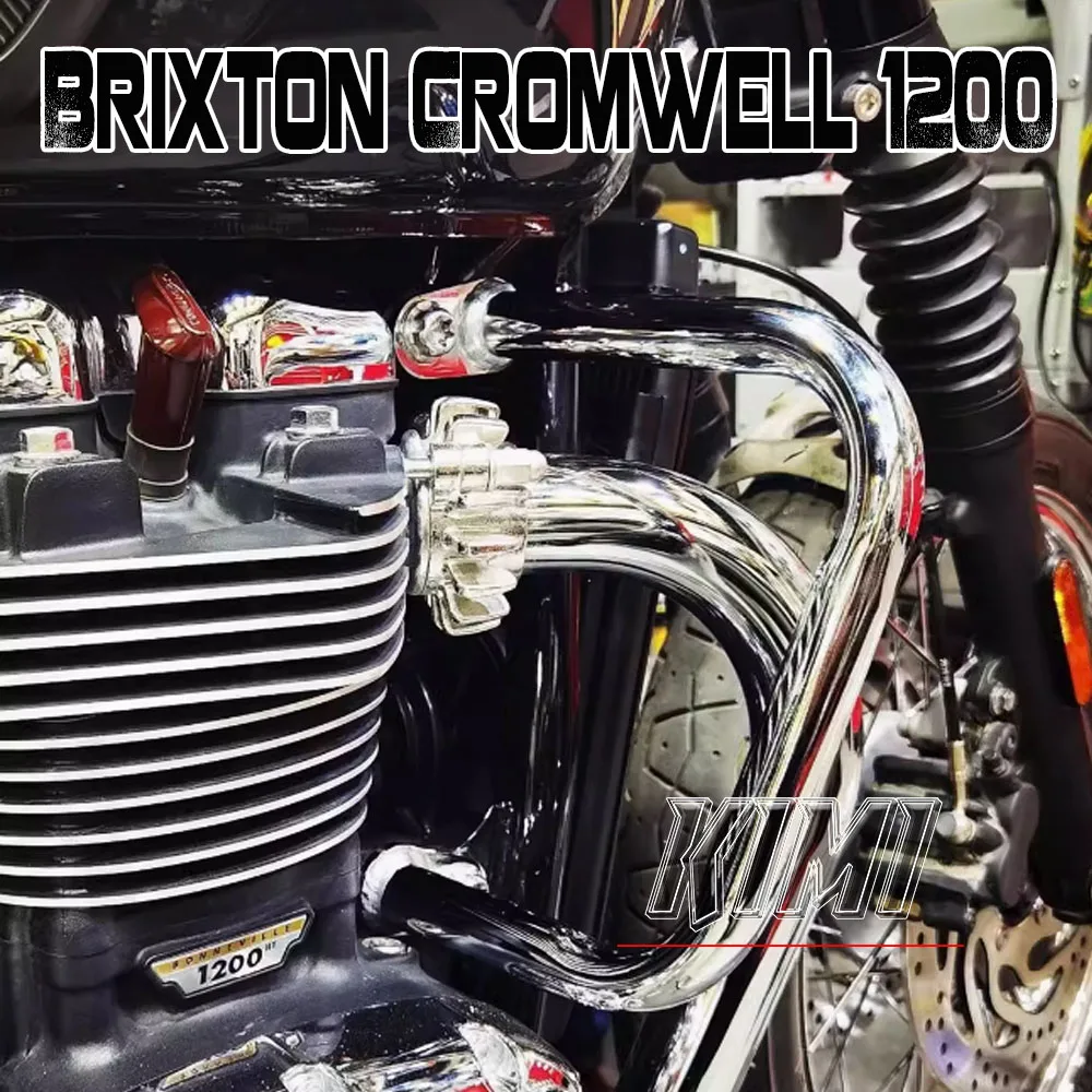 

For Brixton Cromwell 1200 Cromwell1200 BrixtonCromwell 1200 Motorcycle Engine Guard Engine Crash Bar Protection Bumper Guards