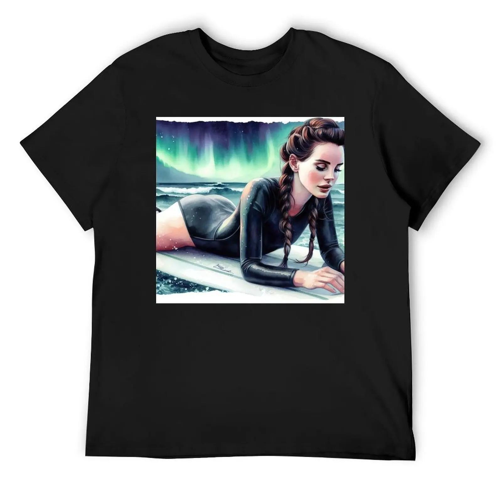 

Aurora T-Shirt anime tshirt Funny t-shirts korean fashion mens t shirts