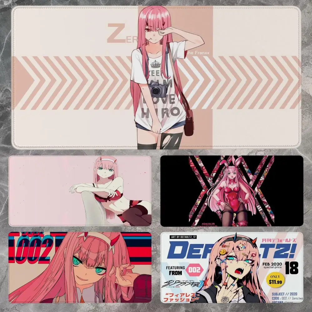 

Коврик для мыши Darling In The FranXX, 90x40 см, нескользящий игровой коврик для мыши, коврик для мыши для геймеров, коврик для механической клавиатуры, XXL коврик для стола