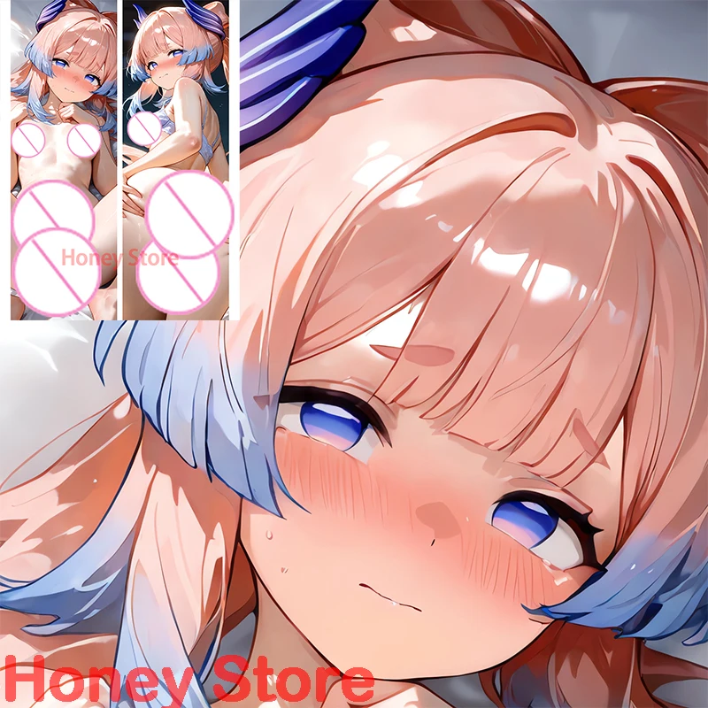 

Dakimakura Kokomi Genshin Impact двусторонняя наволочка равная подушка для тела сексуальная наволочка для тела