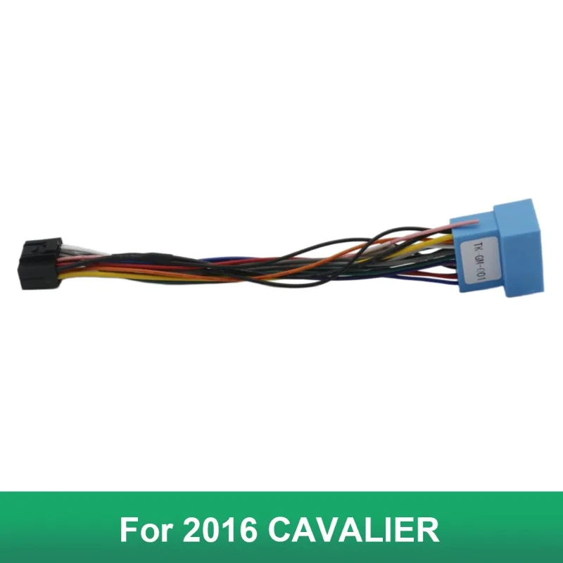 Power Wiring Harness Adapter Cable For Chevrolet Cavalier 2016 Android Car Radio Head Unit