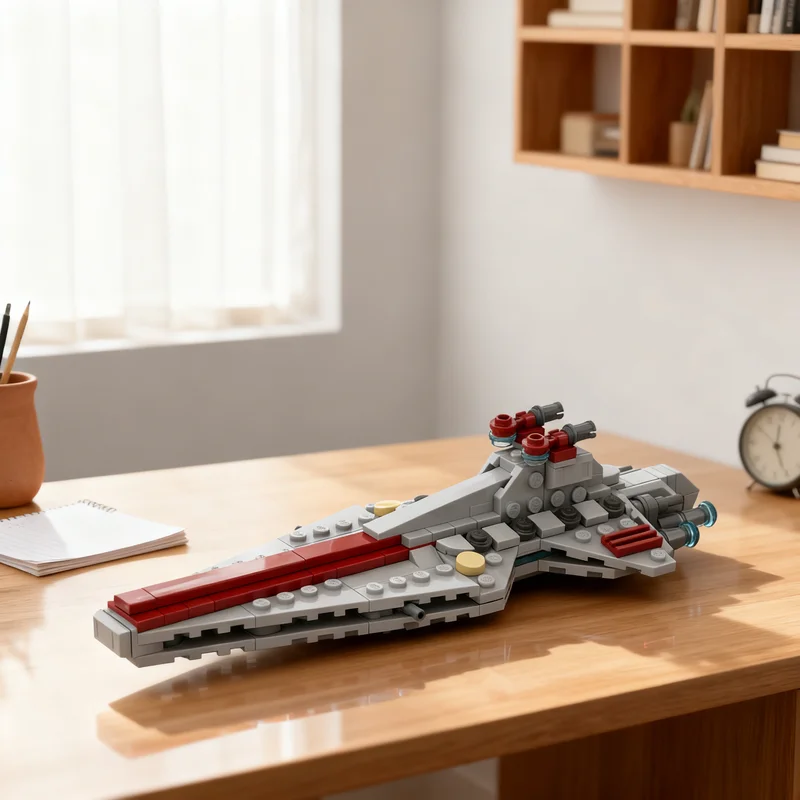 

181pcs MOC Mini Venator Star Battle Model Building Blocks Architecture Toys Assemble DIY Christmas Gift Education Creative Idea