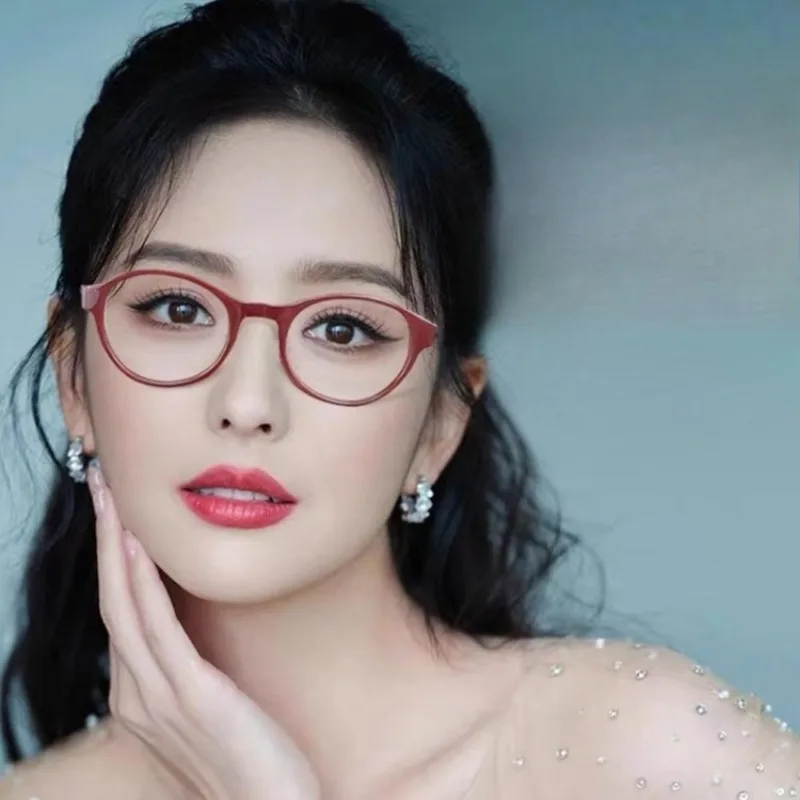 نظارات مكبرة عالية الوضوح قابلة للطي ومضادة للضوء الأزرق، مرآة قراءة مريحة