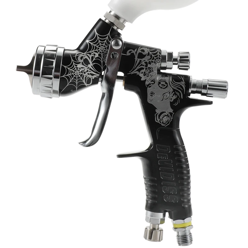 Cyberlimited Edition High Quality Spray Gun For Cars 1.3/Nozzle Gold Painting Gun Water Based Air Spray Gun Airbrush