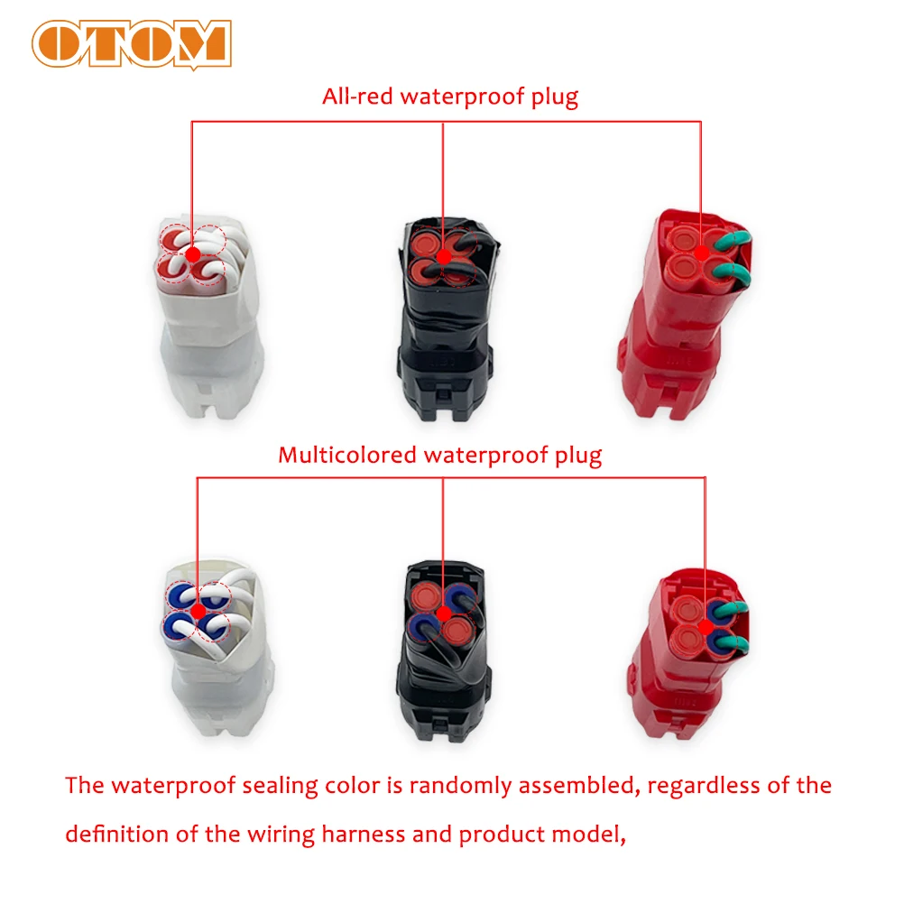 OTOM DFI Map Wire Lead Coupler Standard Soft Hard Electrical Power Mode Plug For KAWASAKI KX KXF KXSR 250 450 Motorcycle Part