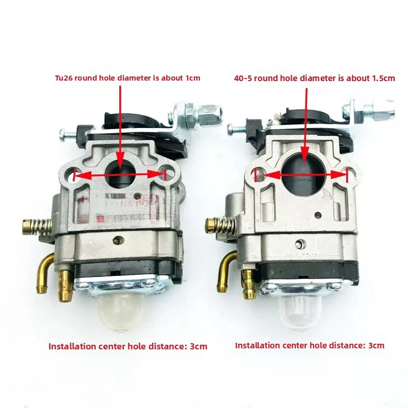 XMSJ 2-Stroke Diaphragm Carburetor For Garden Machinery Lawn Mower Harvester 40-5 CG430 Brush Cutter Grass Trimmer Membrane