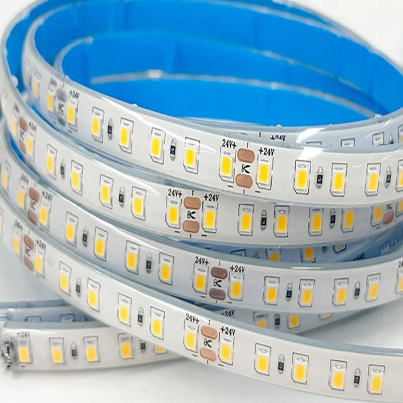 24V DC LED strip lights/tape lights/with waterproof,design by solid silica gel and back adhesive for engineering and household