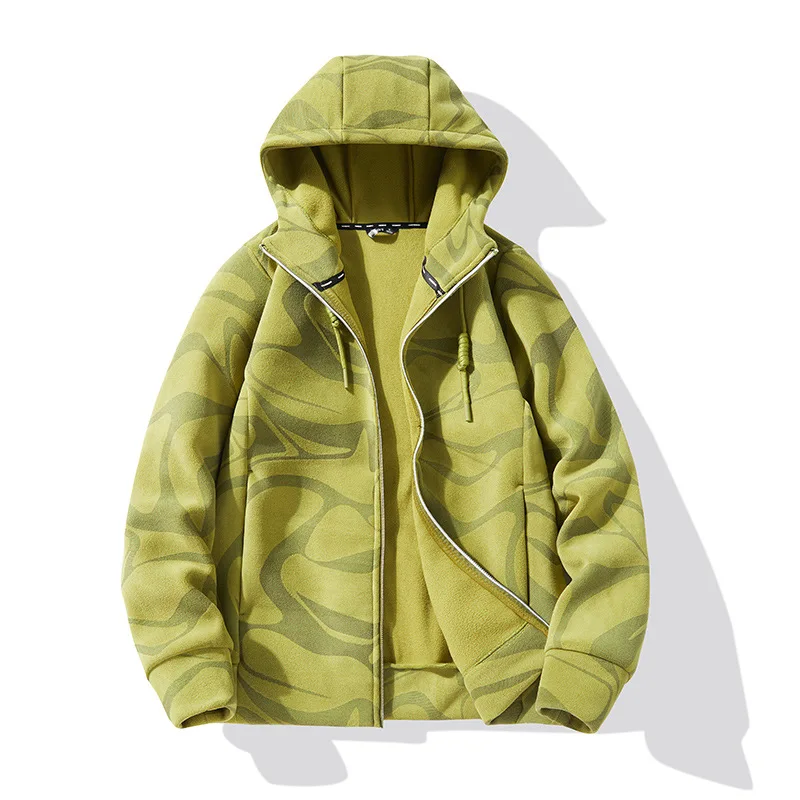 

Autumn Winter New Outdoor Fleece Clothes Couple Jacket Liner Breathable Warm Austrian Fleece Hooded Fleece Jacket Women Comfort