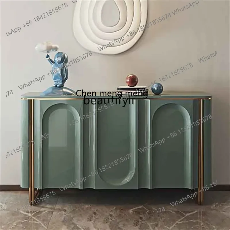 

cc182R CXH Входной шкаф из массива дерева, светлый роскошный и простой шкаф для входной двери, встроенный шкаф для гостиной Curio