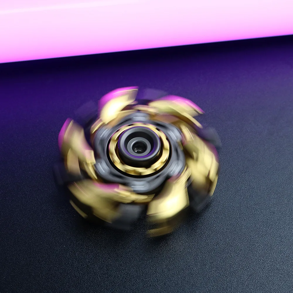 Mecha Transform EDC Metal Fidget Spinner - Jouet Gyro Anti-Stress pour Soulager le TDAH et l'Anxiété, Outil de Décompression pour Adultes, Spinner à Doigts