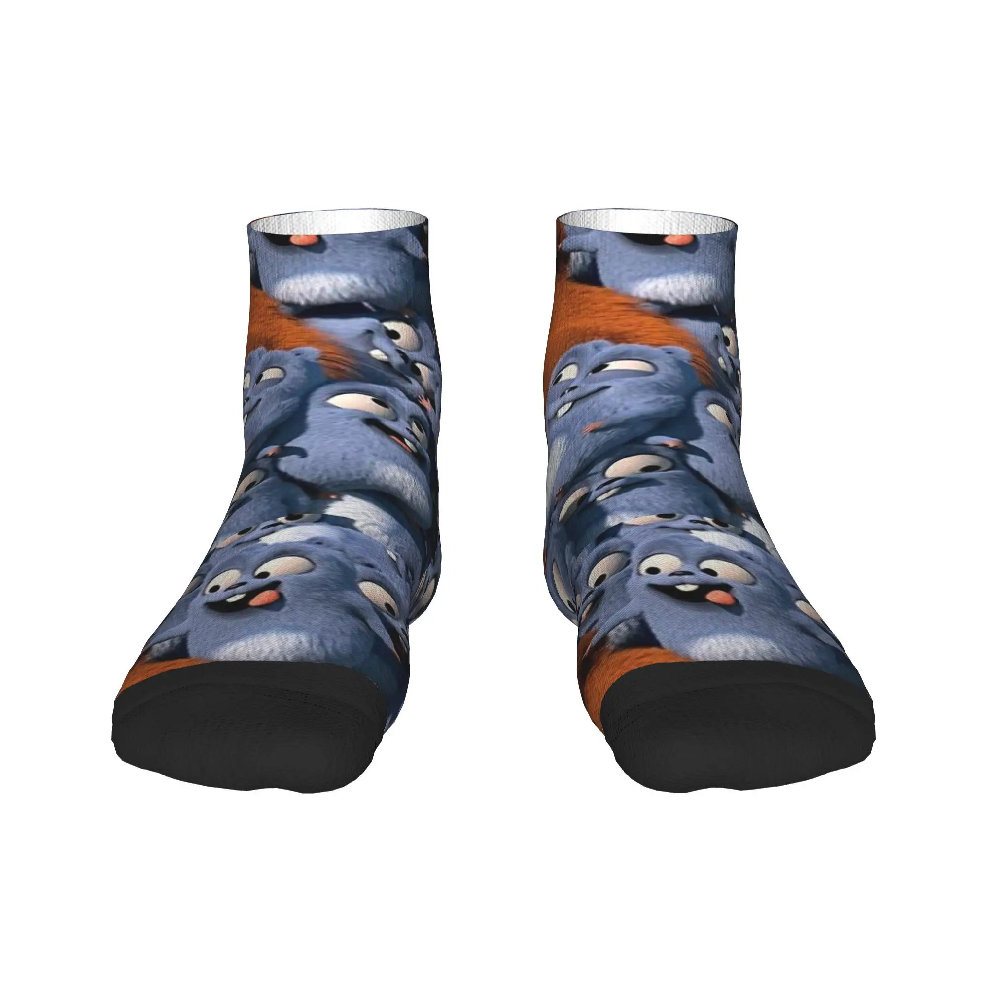 

Grizzy and the Lemmings Socks Harajuku Sweat Absorbing Stockings All Season Socks Accessories for Man's Woman's Christmas Gifts