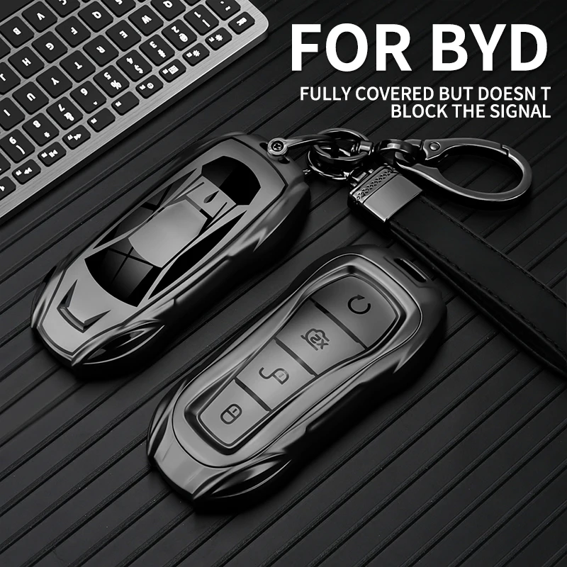TPU Unique Sports Car Styling Funda Llave For BYD Atto 3 Han EV Dolphin Durable Second Song Pro Tang Dm QIn PLUS MAX Yuan