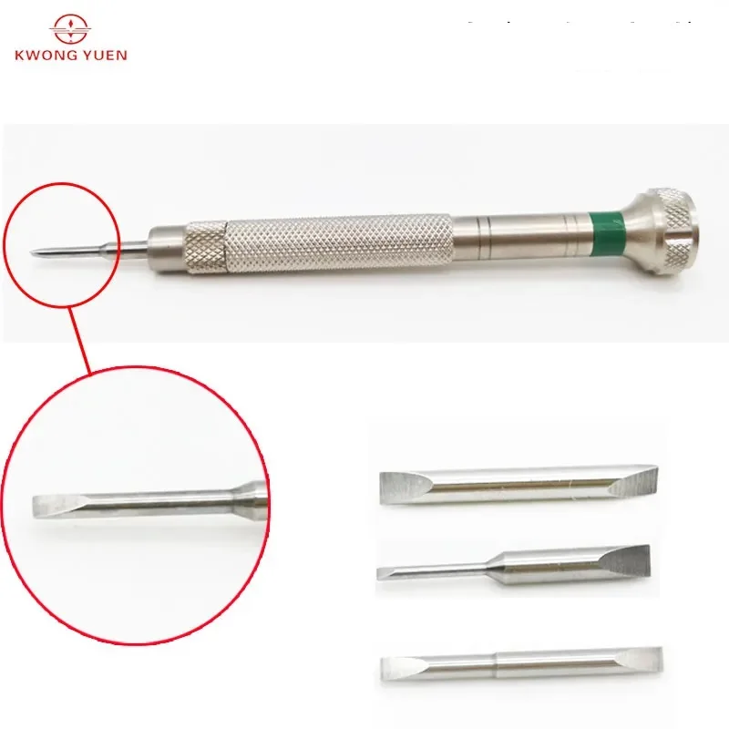 KWONG YUEN Stainless Steel Screwdriver Maintenance Tool Multifunctional Screwdriver Watch Repair Tool Kit
