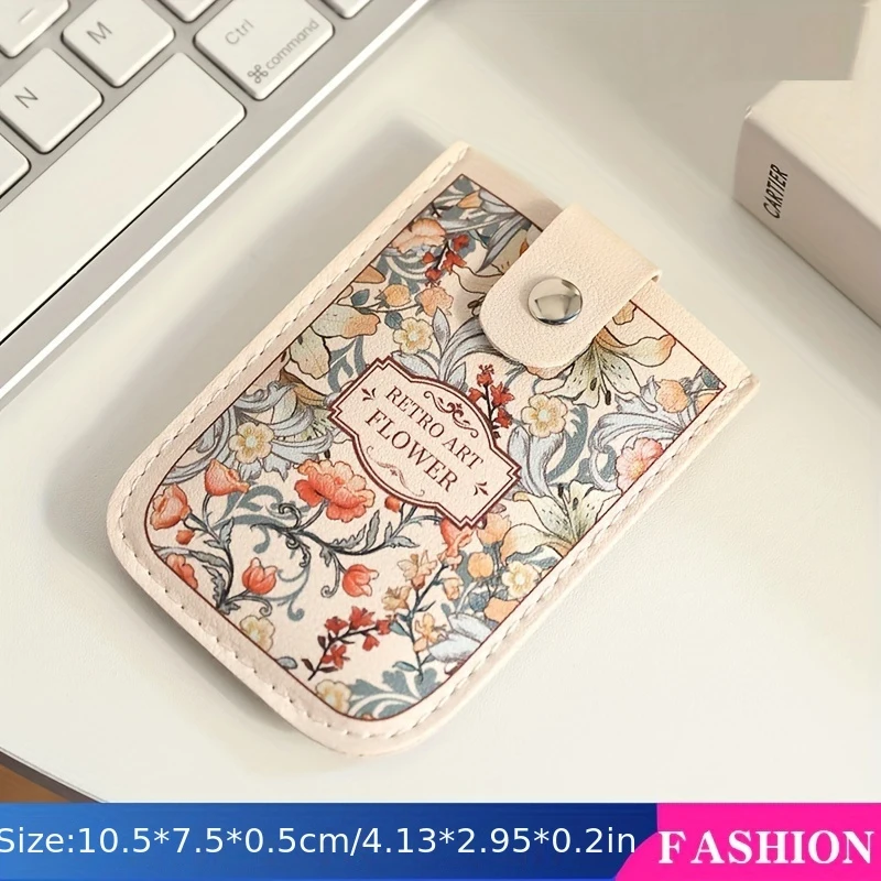 Laminated Concealed Mini Card Wallet Pull-out Type Credit Card Case Business Card Case RFID Blocking PVC ID Card Holder view 3
