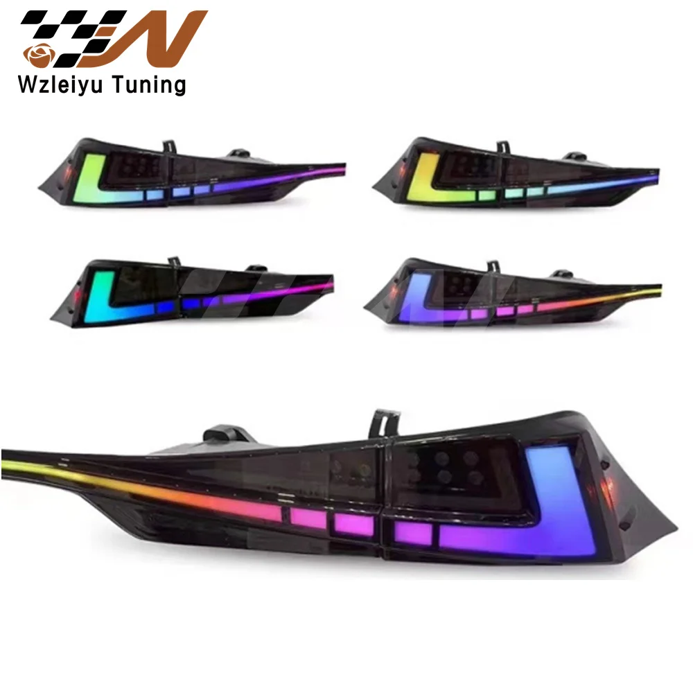 

Car Factory R-GB Taillights Tail Lamp Sequential DRL Animation For Lexus IS250 IS300 IS350 IS300h 14-20 Plug And Play