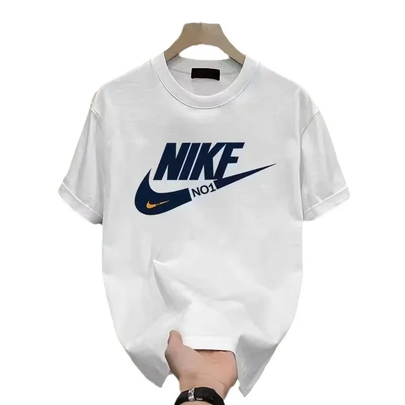 صيف جديد نمط إلكتروني طباعة قصيرة الأكمام تي شيرت الحليب الحرير جولة الرقبة سليم صالح سريعة الجافة الرياضة الأعلى العصرية تي شيرت للرجال #5