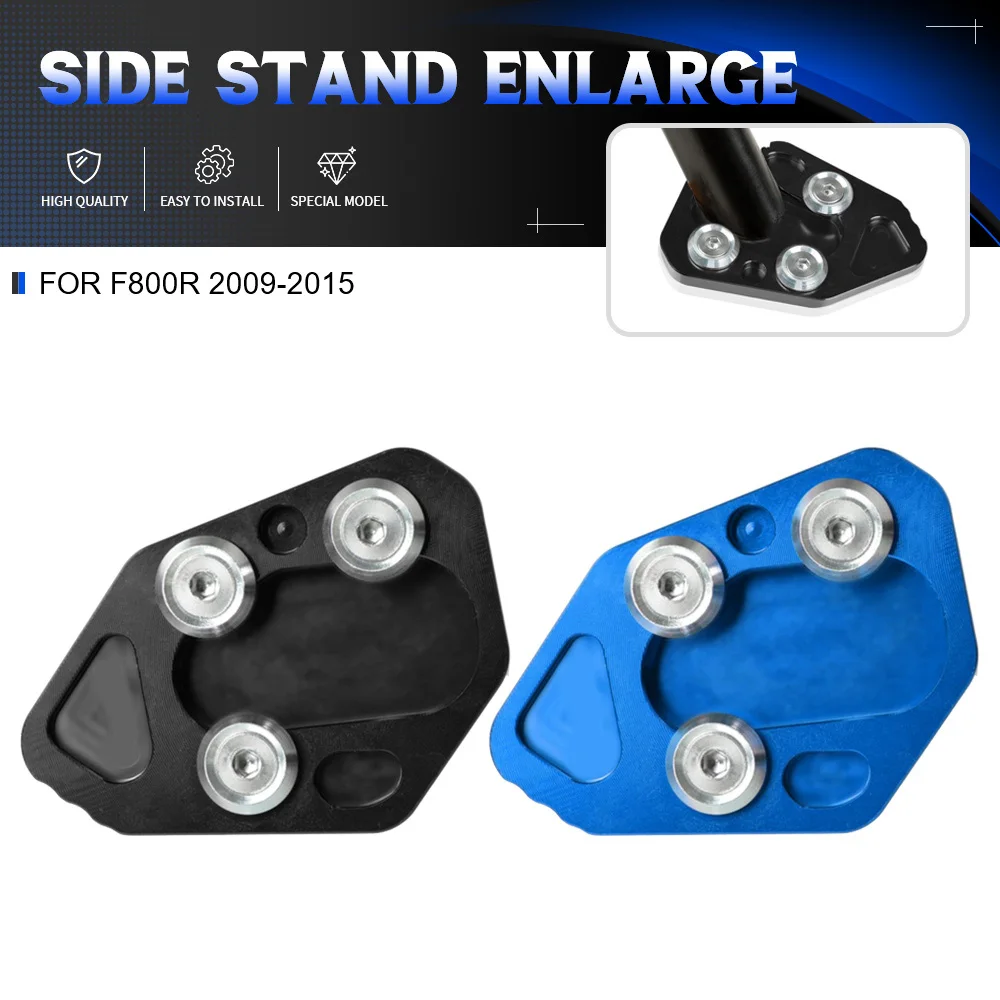 

For BMW F800R 2009-2015 HP2 SPORT 08-10 R1200S 06-08 Motorcycle Accessories Side Stand motorbike Extension Pad Support Plate