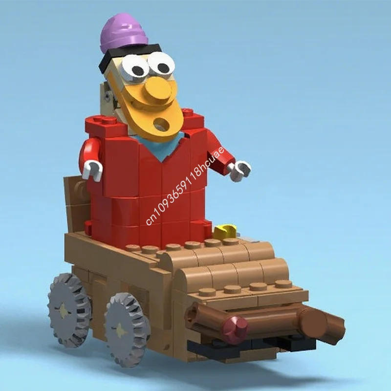 

148pcs MOC Wacky Races themed soap box Cars Model Building blocks creative Birthday craft toys Brick Assemble Christmas gifts