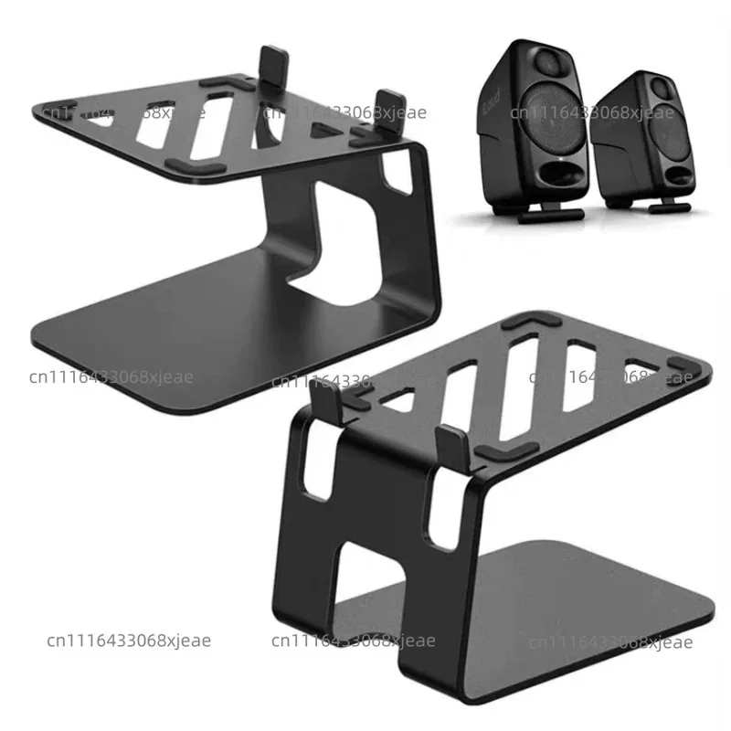 Metal audio stand: desktop shock absorber speaker stand, improving sound quality and stability