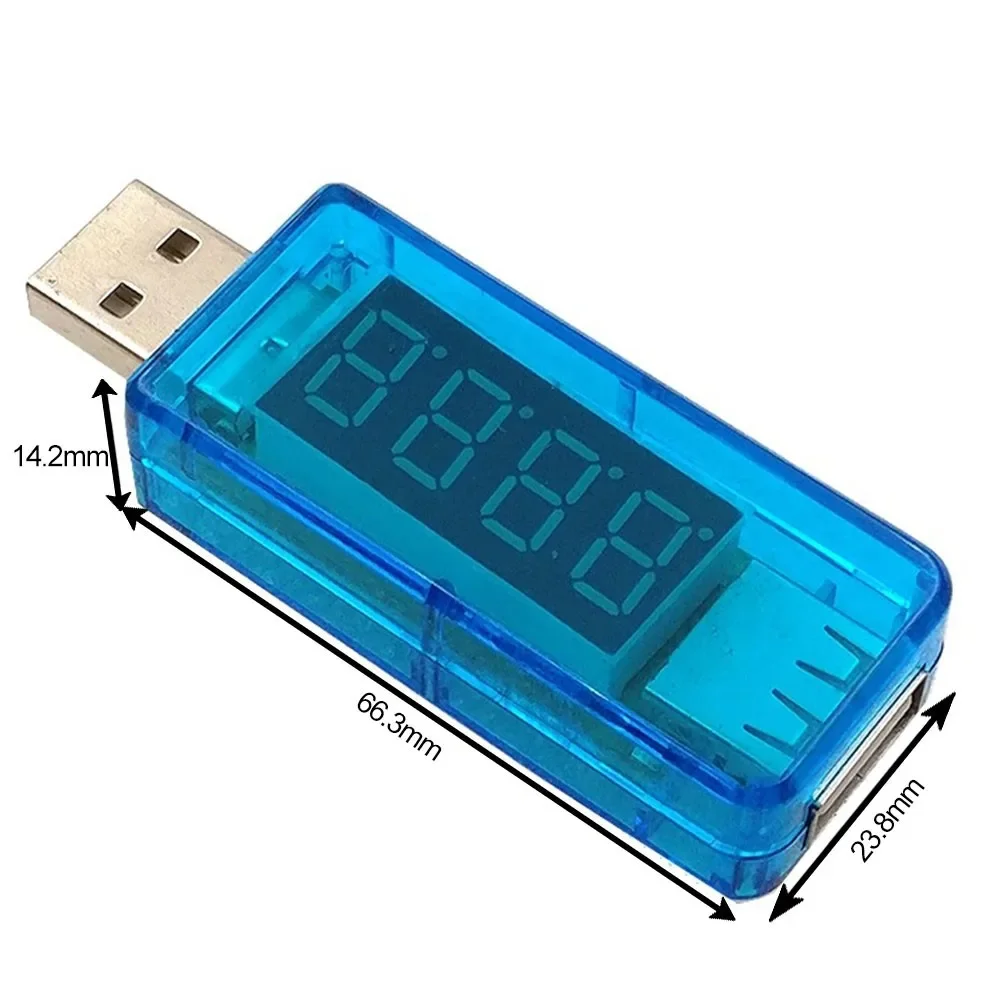 Digital USB Current And Voltage Tester 3.5V-7V Mobile Power Charging Current Voltage Tester Meter Voltmeter Ammeter Voltage Dete