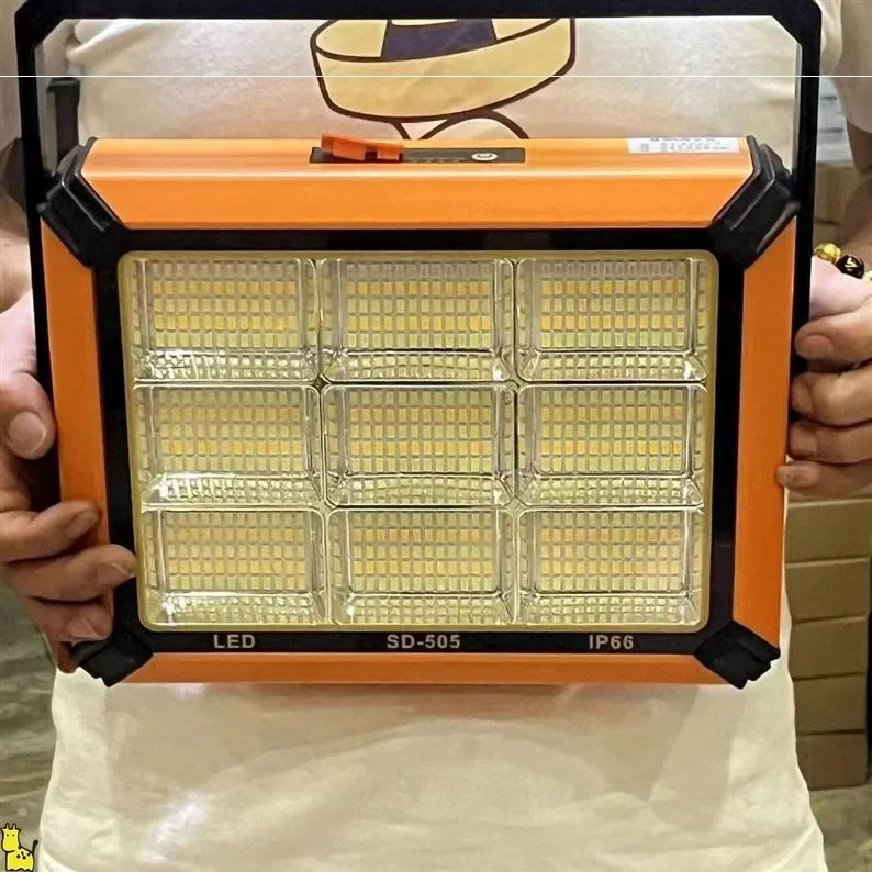 

brightness is unmatched. Outdoor household construction site, square courtyard, high-power explosion, portable lighting la