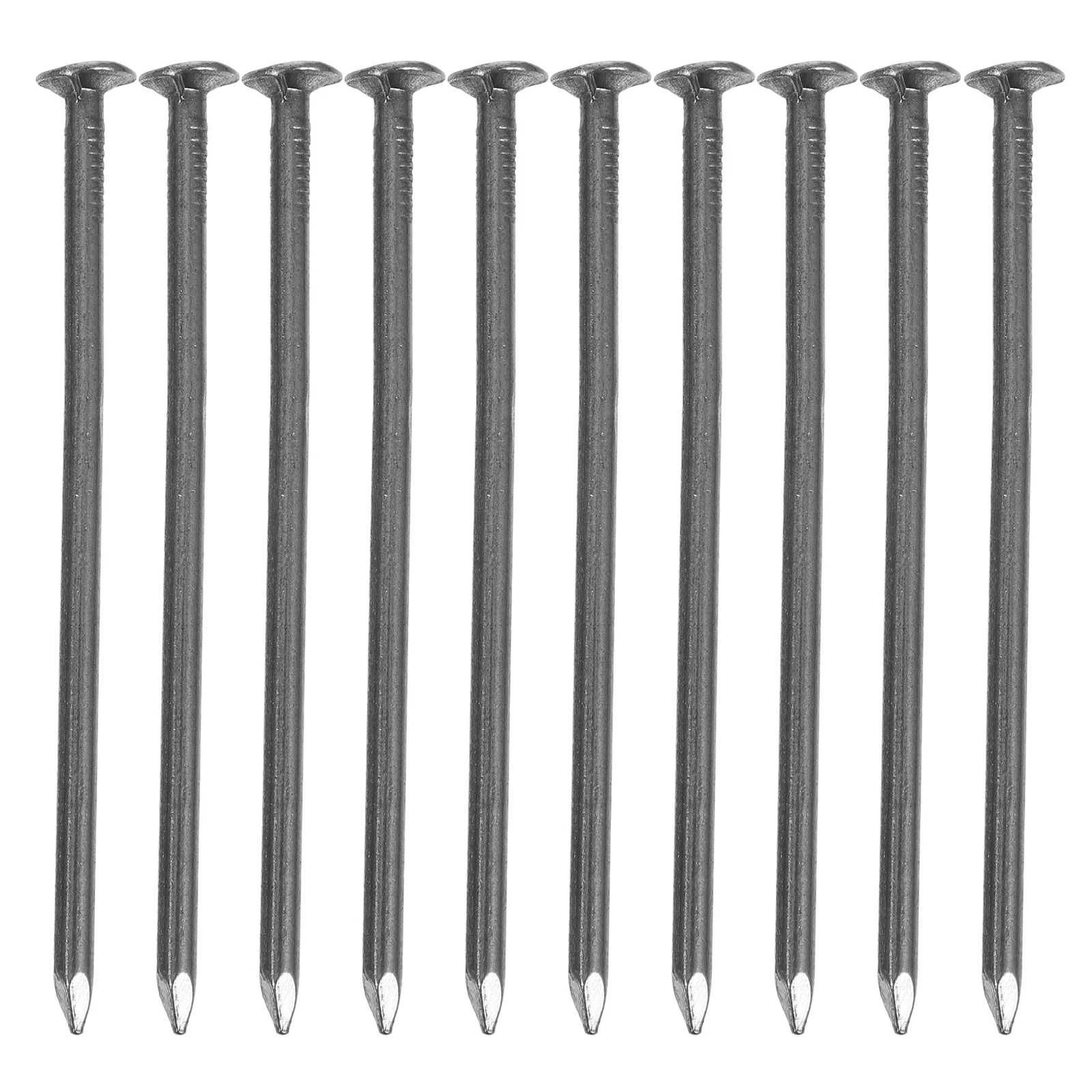 

500G Nails Heavy Duty Wood Nails for Fence Garage Door Trim Masonry Concrete Landscape Stakes Household Workshop